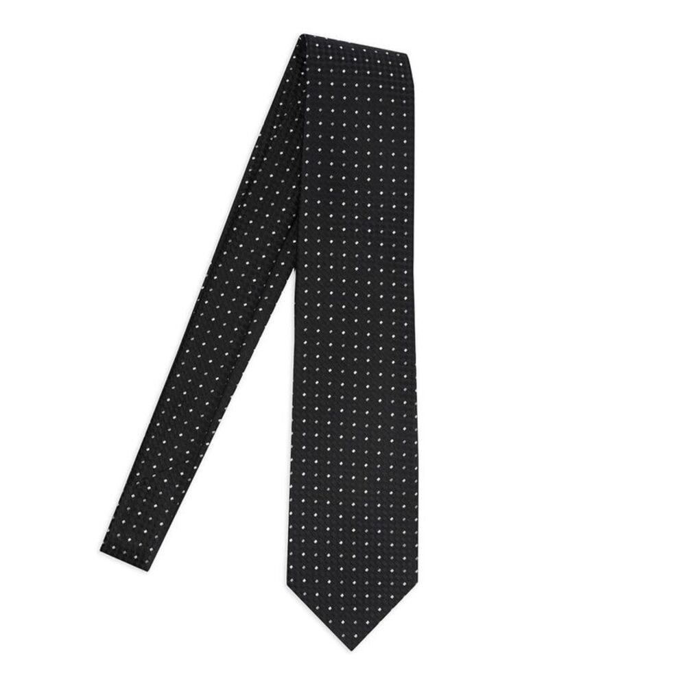 Micro Design Silk Tie Women